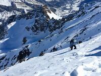 Les derniers mètres du couloir NE pour Anto et Seb Les derniers mètres du couloir NE pour Anto et Seb