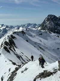 Arête SE de l'Albaron Arête SE de l'Albaron